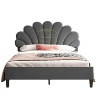 Cabecero Queen Nácar Elegant Negro Microfibra 160x140