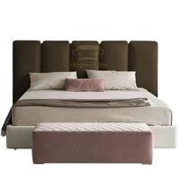 Cabecero Doble Aria Elegant Café Microfibra 140x140