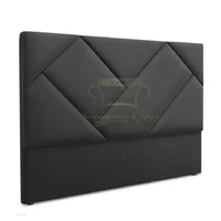 Cabecero Queen Nébula Elegant Negro Microfibra 160x140