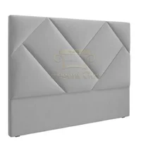 Cabecero Doble Nébula Elegant Gris Ecocuero 140x140