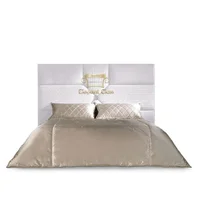 Cabecero Semidoble Vertex Elegant Blanco Microfibra 120x140