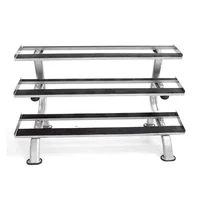 Rack para Mancuernas Pesas Profesionales 3 Niveles Sportfitness