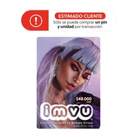 Pin Virtual Imvu 48.000