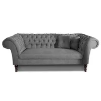 Sofá Elegant Chicago Gris Ecocuero