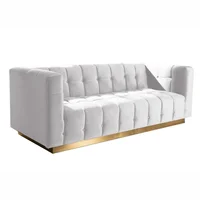 Sofá Elegant Sidney Blanco Microfibra