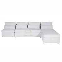 Sala Moderna Majestic Elegant Blanco Ecocuero