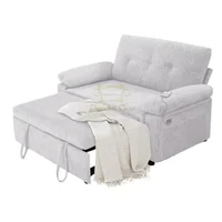 Sofá Cama Altamira Elegant Blanco Ecocuero