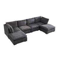 Sofá Cama Firenze Elegant Negro Ecocuero