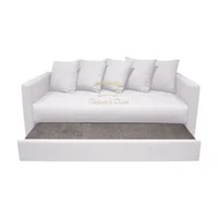 Sofá Cama Vogue Elegant Blanco Microfibra