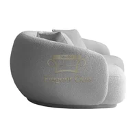 Sofá Moderno Aurea Elegant Gris Microfibra