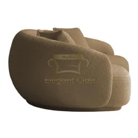 Sofá Moderno Aurea Elegant Café Ecocuero