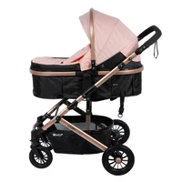 Coche Cuna Moisés Eb147-1 Rosa