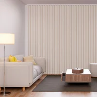 Cortina Tela Blackout Básica Ondas Beige 200X230 Cm Incluye Riel Novelty Home