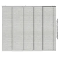 Panel Japonés Blackout Opal Gris Claro 250X230 Cm Novelty Home