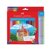 Colores Triangular Largo x 24 Faber Castell
