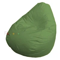 Puff Pera Lona Grande Verde 110x90 cm