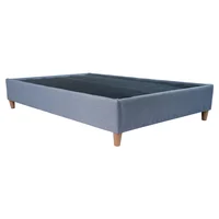 Basecama Sencilla Toledo Gris Plata 100x190