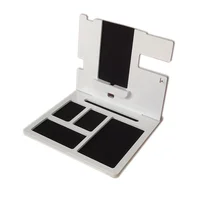 Soporte Celular y Organizador Dual Color Blanco