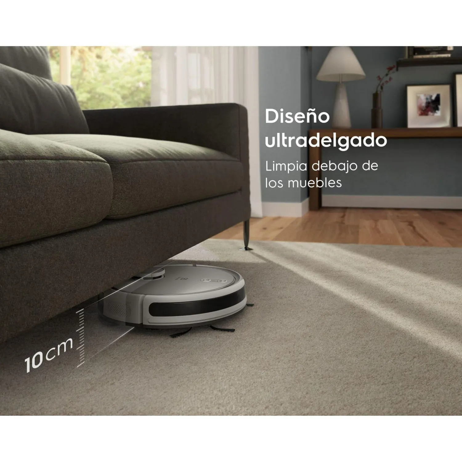 Aspiradora Trapeadora Robot 4 en 1 ERB62 Blanco Electrolux 9