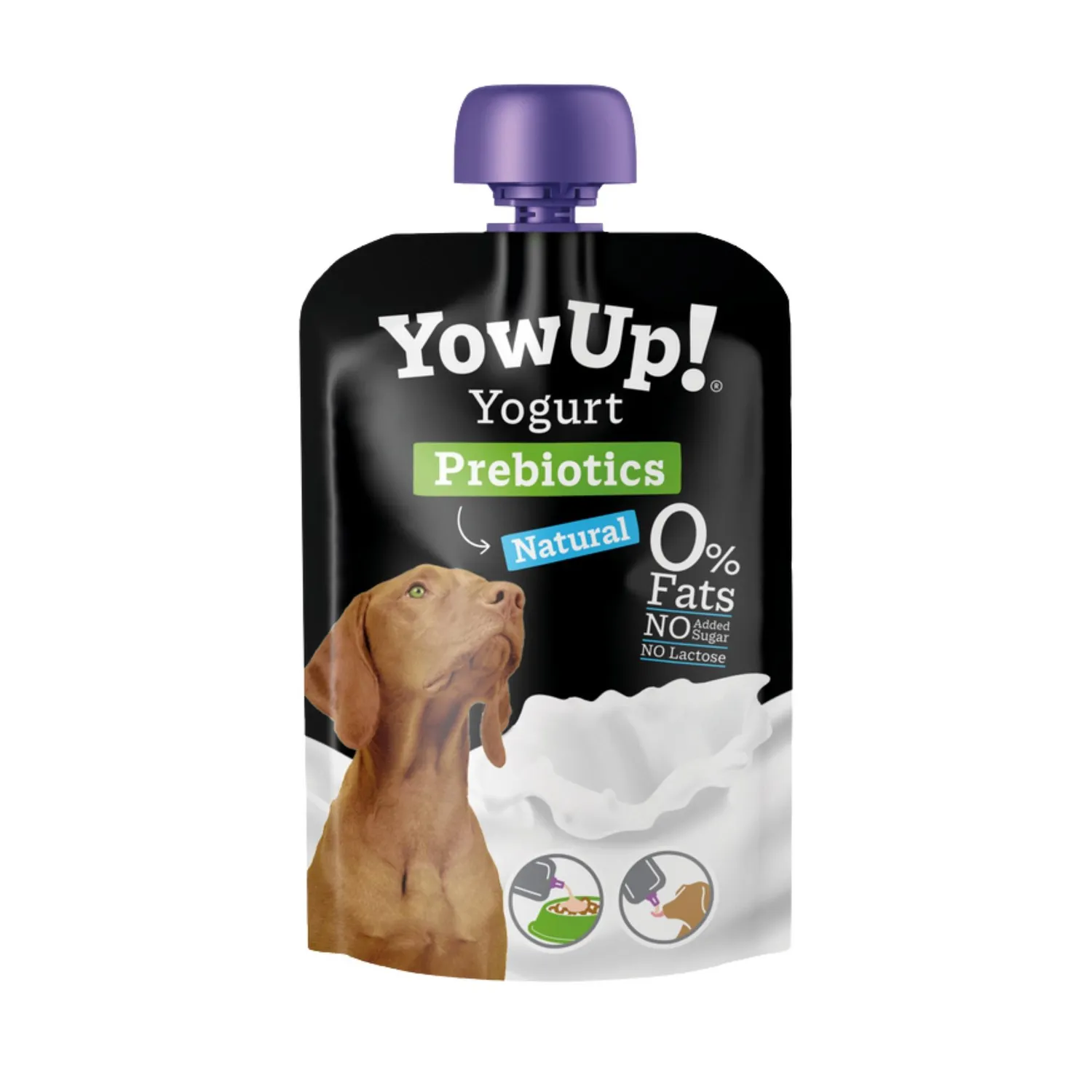 Snack Para Perro Cremoso Yowup Prebiotics 115G