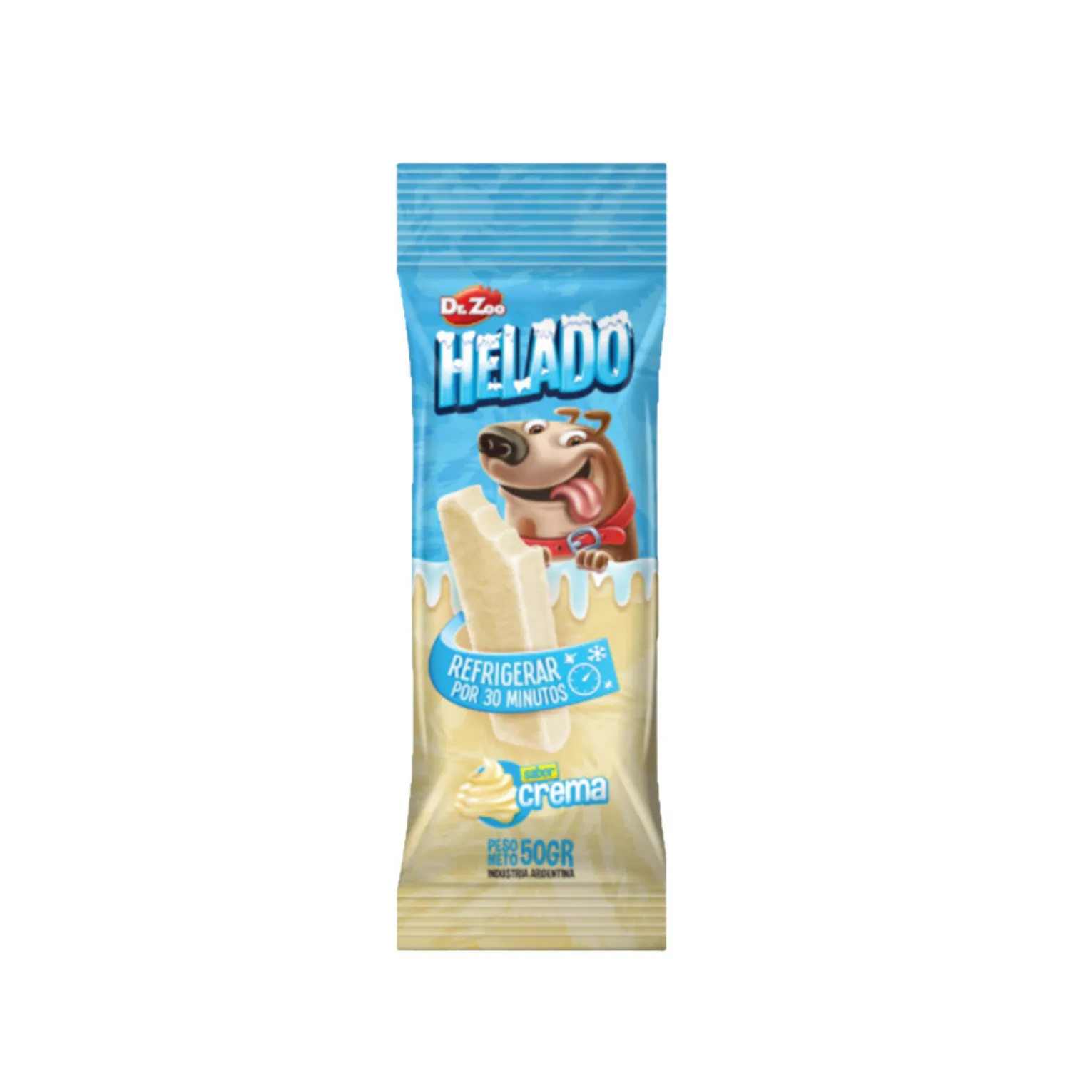 Helado Para Mascotas Crema 50g Dr Zoo