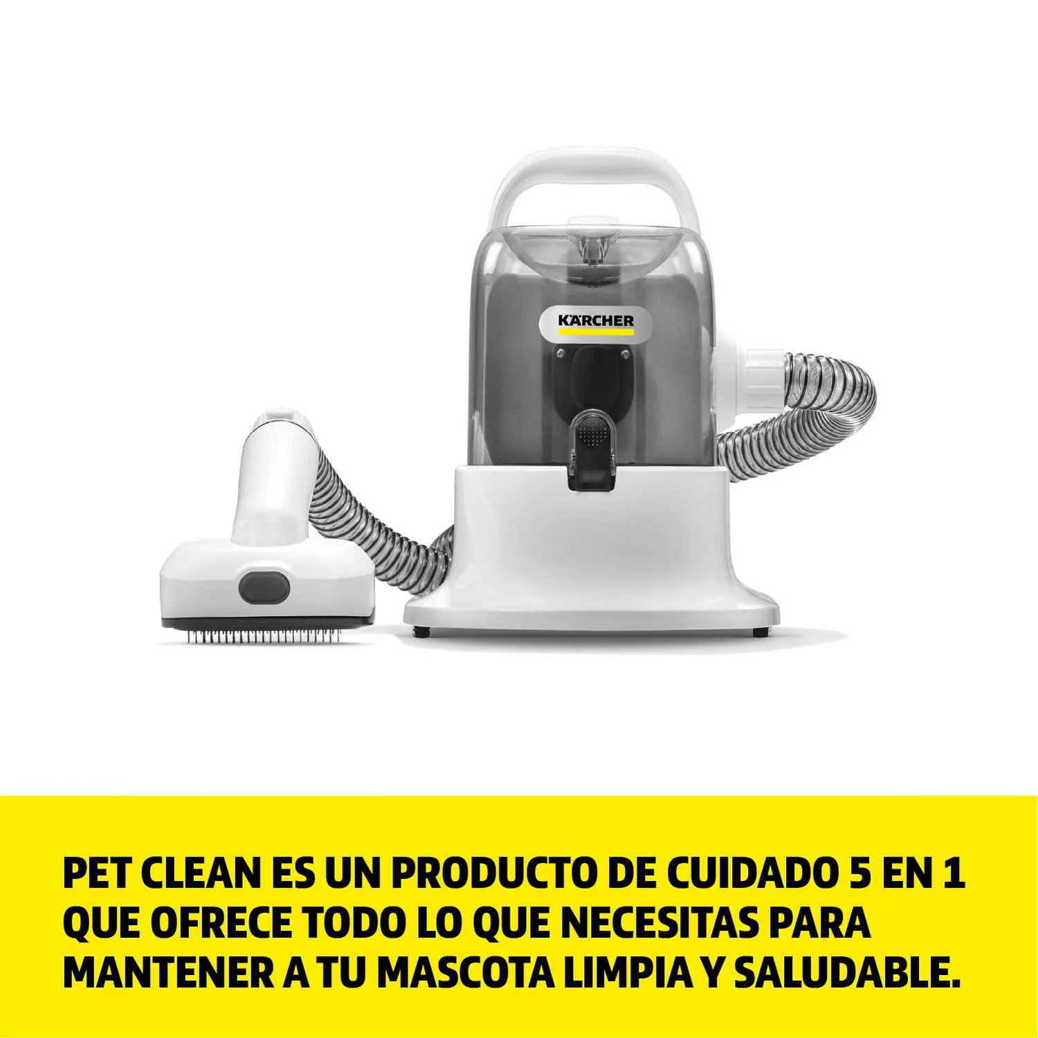 Aspiradora para Mascotas Pet Cleaner Filtro Hepa 300 Watts Blanco