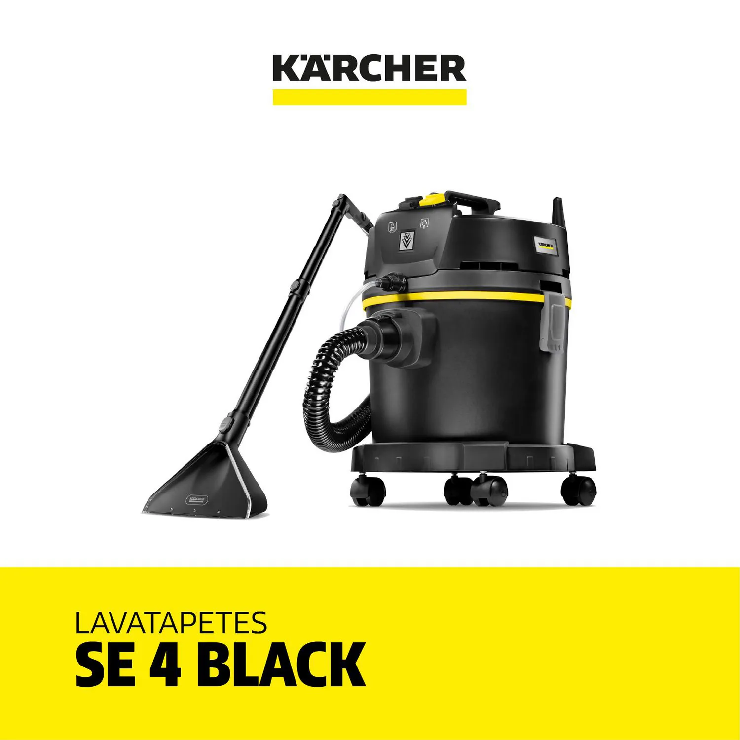 Aspiradora y Limpiador de Muebles 5 En 1 Se4 Karcher