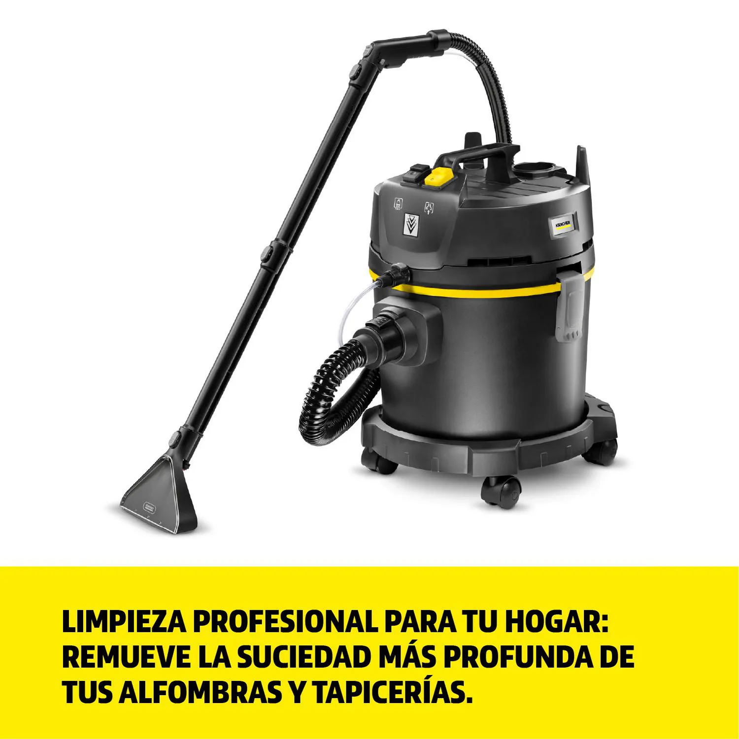 Aspiradora y Limpiador de Muebles 5 En 1 Se4 Karcher