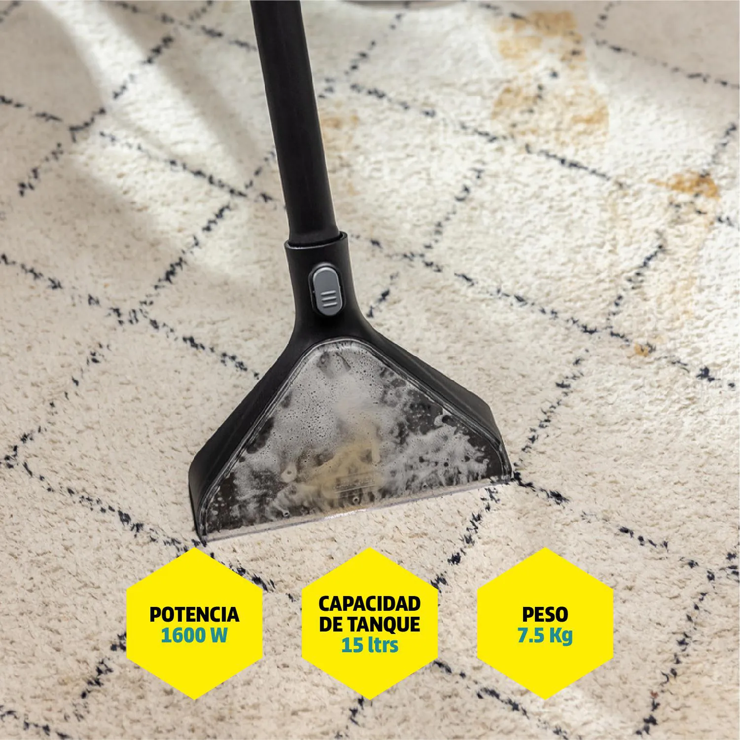 Aspiradora y Limpiador de Muebles 5 En 1 Se4 Karcher 5
