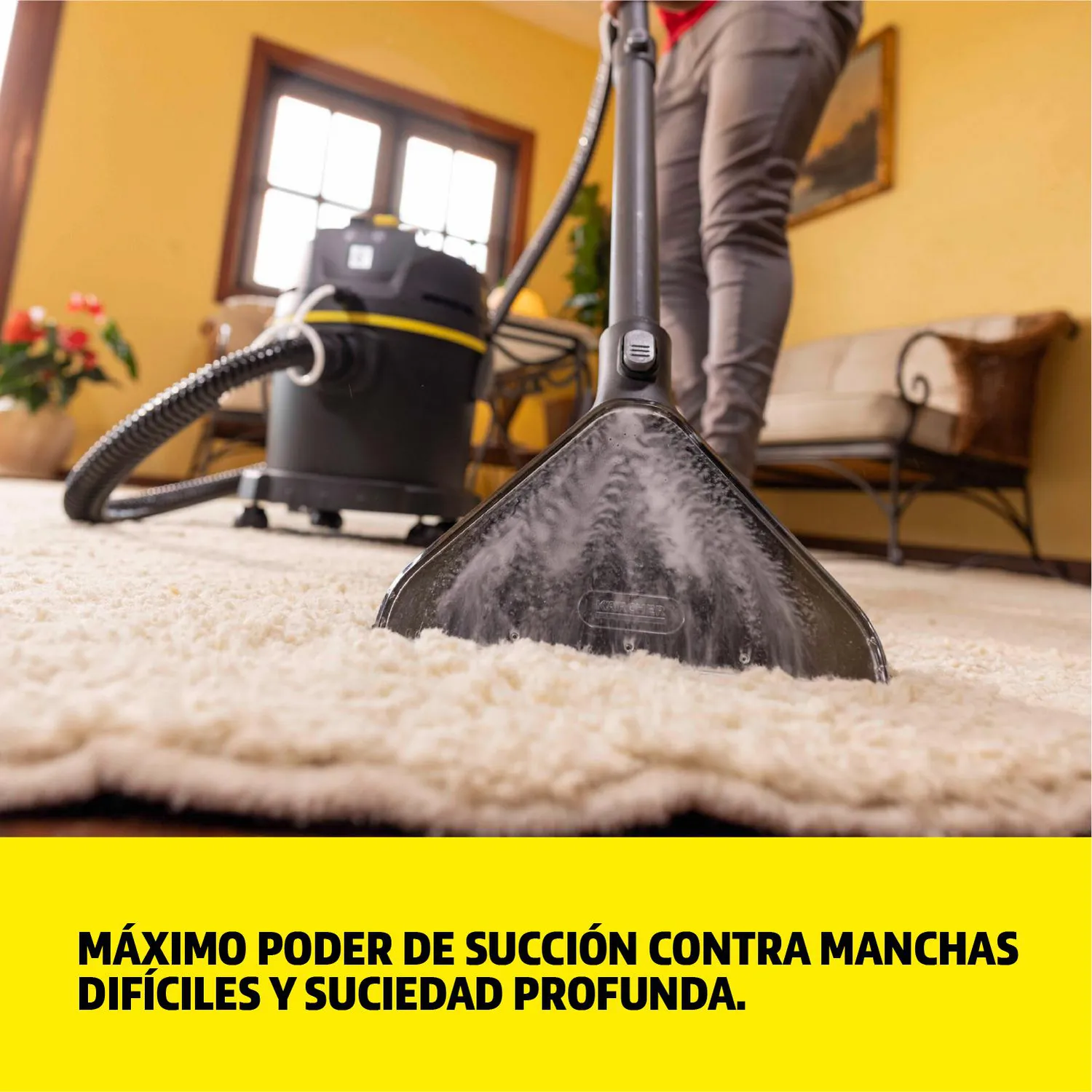 Aspiradora y Limpiador de Muebles 5 En 1 Se4 Karcher 7