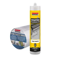 Sellador Tapagoteras de Techos y Canaletas x 270 ml y Cinta Butyband 15 Cms Soudal