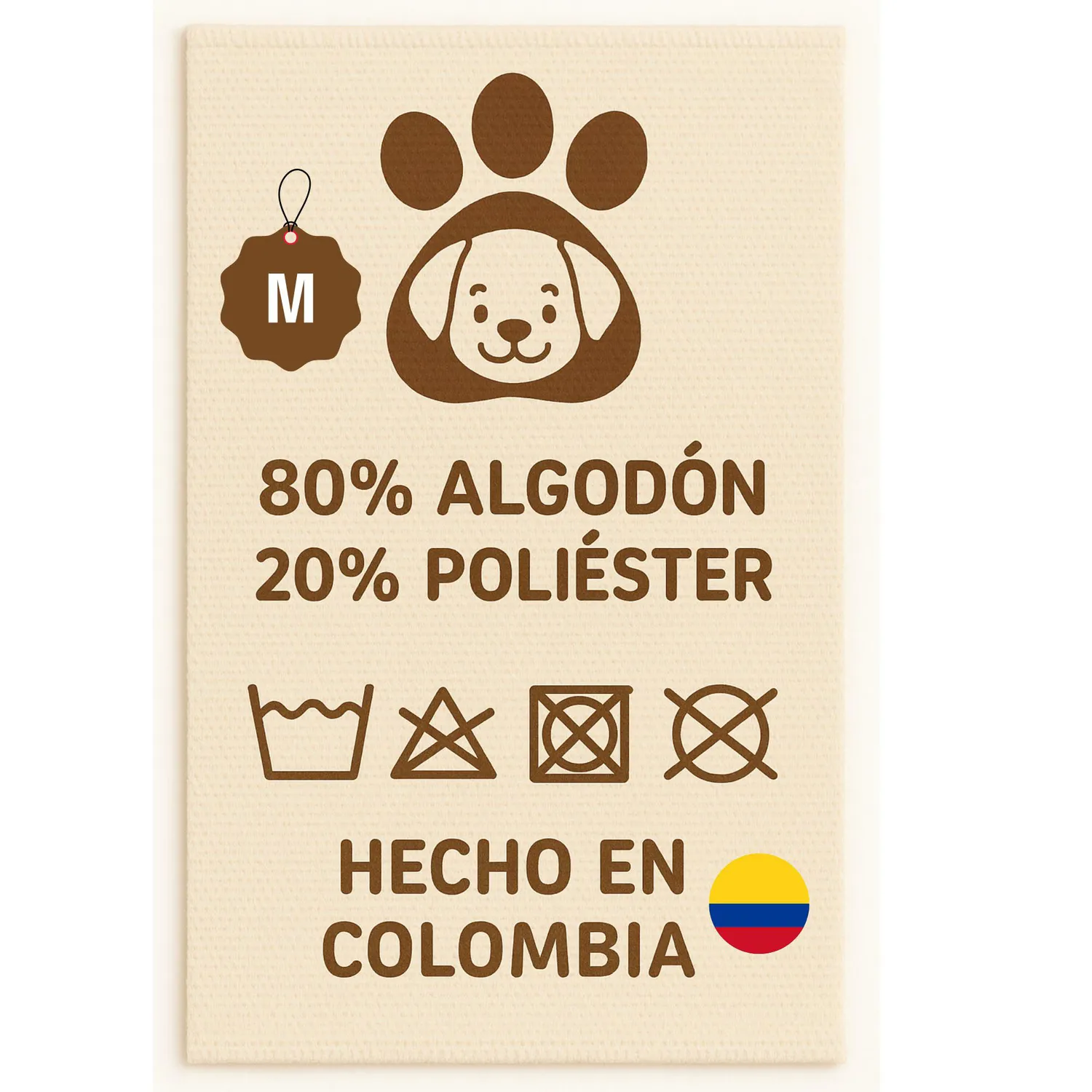 Collar Isabelino Acolchado Antifluido Ajustable Tonos Claros M 10