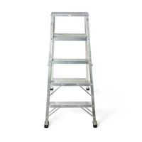 Escalera 5 Pasos 150 cm en Tijera Tipo I en Aluminio Capacidad Carga 150 kg