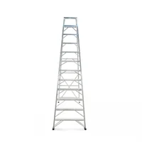 Escalera 12 Pasos 360 cm en Tijera Tipo I en Aluminio Capacidad Carga 150 kg