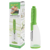 Picador Pelador de Verduras y Frutas Con Recipiente