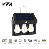 Aplique LED Para Paredes V-Solar Luz Cálida 12w