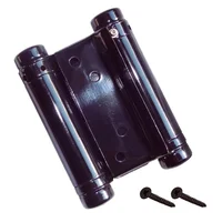Bisagra Doble Acción Negra Tipo Japonés con Tornillos 3 x 3" Discover