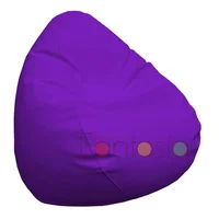 Puff Pera Cuerotexgrande Violeta 110x90 cm