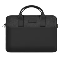 Bolso Wiwu Minimalist Pro Negro Comp Laptop 14” Impermeable. Cremallera Segura