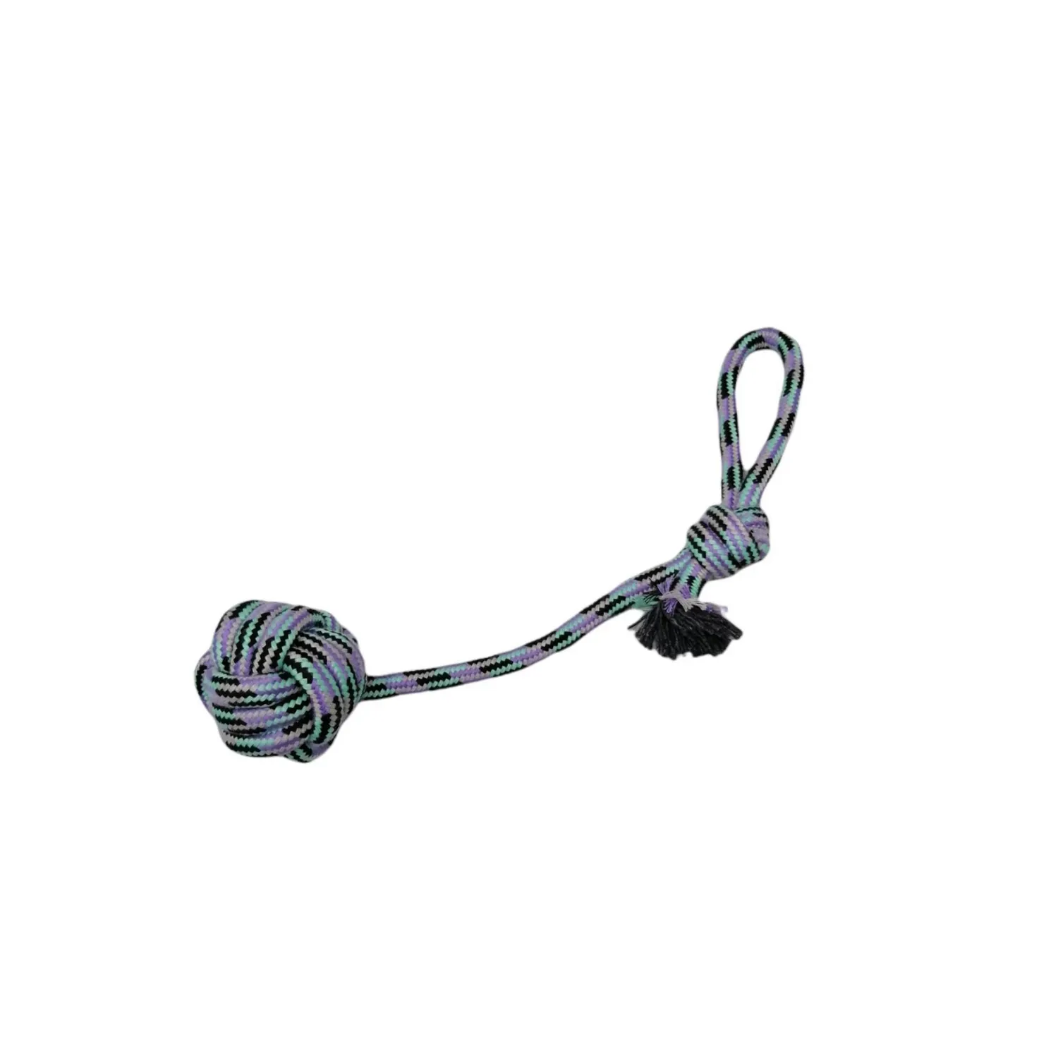 Juguete Perro Trenza Golden Talla S Morado