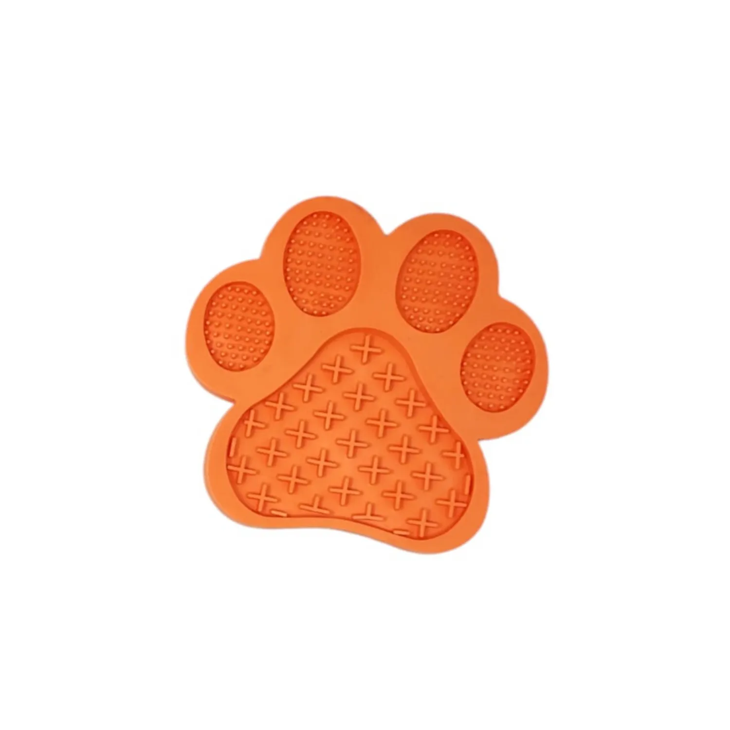 Almohadilla para Lamer para Perro Naranja