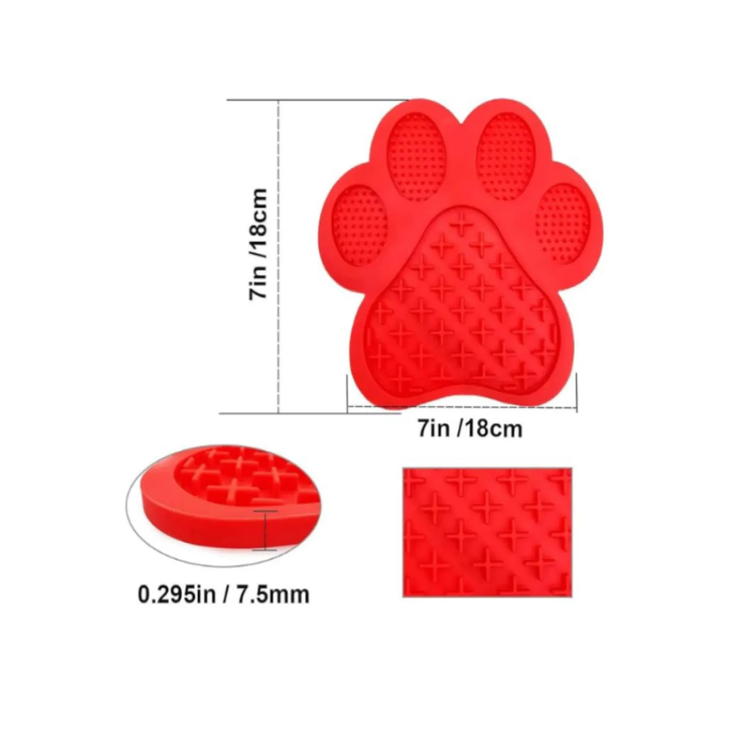 Almohadilla para Lamer para Perro Naranja 4