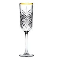 Set x4 Copas Champagne Golden Touch