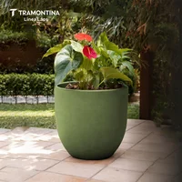 Matera Tramontina Laos En Polietileno Verde Oliva 54 Cm