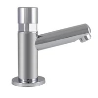 Grifería Para Lavamanos Push De Mesa Super Eco Consumo 4.5 l/min