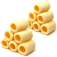 Cubiertas De Rodillo Antipelusa Para Pintura Paquete De 12 Piezas