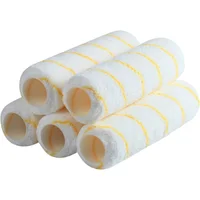 Cubiertas De Rodillo De Pintura Bates Paquete De Cinco Para Acabado Profesional