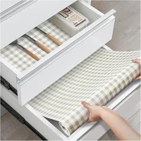 Estera Antideslizante para Gavetas y Estantes Sin Adhesivo Color Transparente