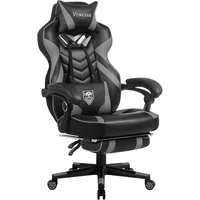 Silla Gamer Vonesse Ergonómica Con Respaldo Alto Reposapiés Y Masaje