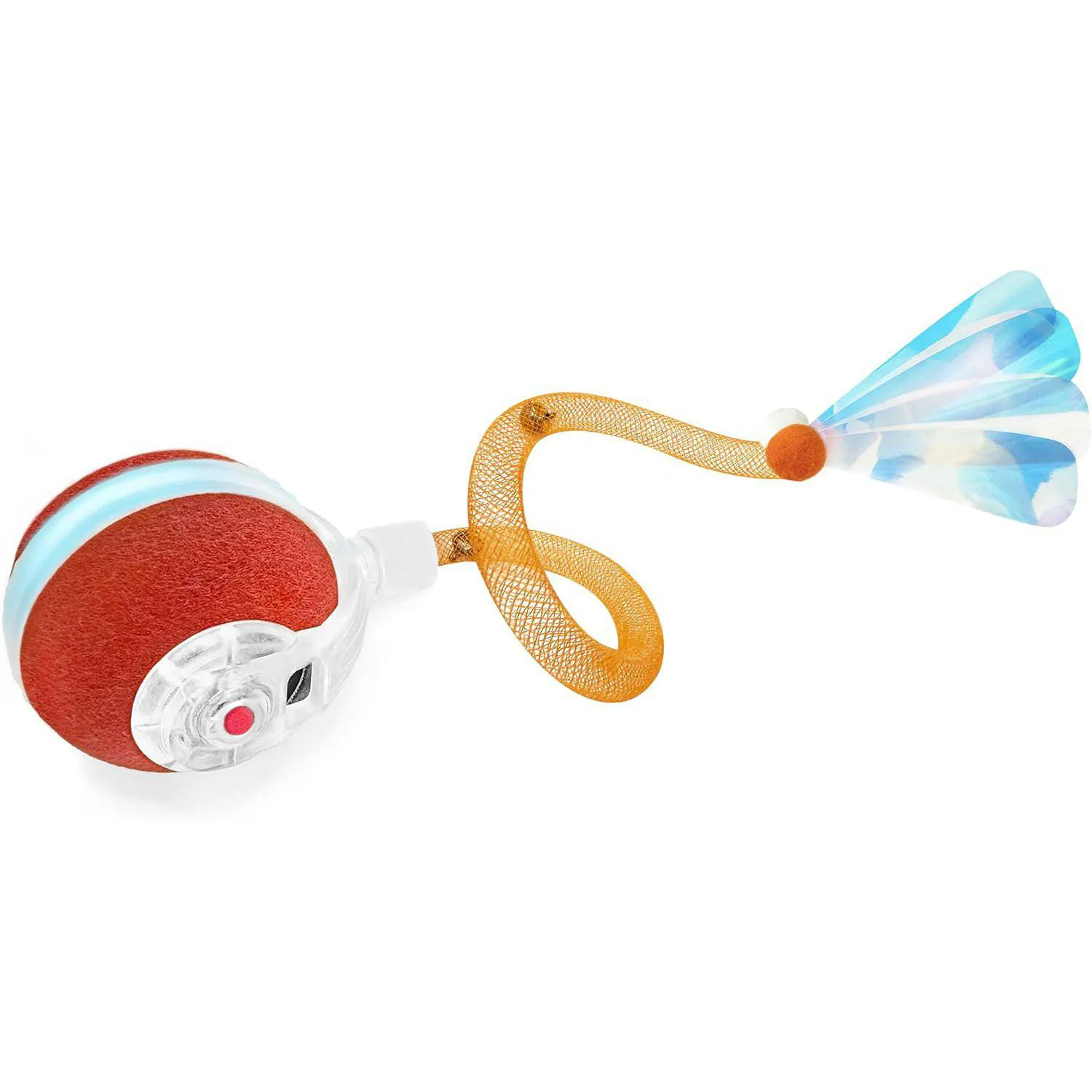 Pelota Interactiva Para Gatos Con Movimiento Automático Y Cola Elástica